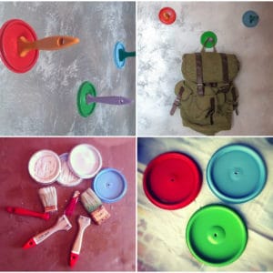 Old Painting Brush Into Hangers 1 &bull; Accessories