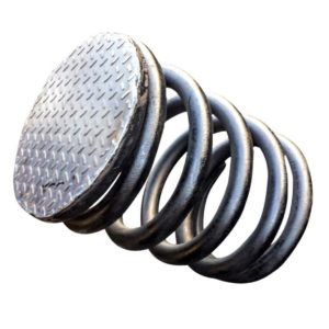 Repurposed Salvage Metal Spring Stool by Recycled Salvage Design 11 &bull; Garden Ideas