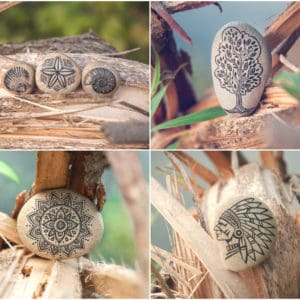 Stone Art 1 &bull; Recycled Art