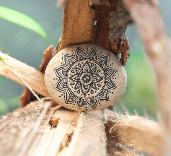 Stone Art 2 • Recycled Art • Recyclart mandala6