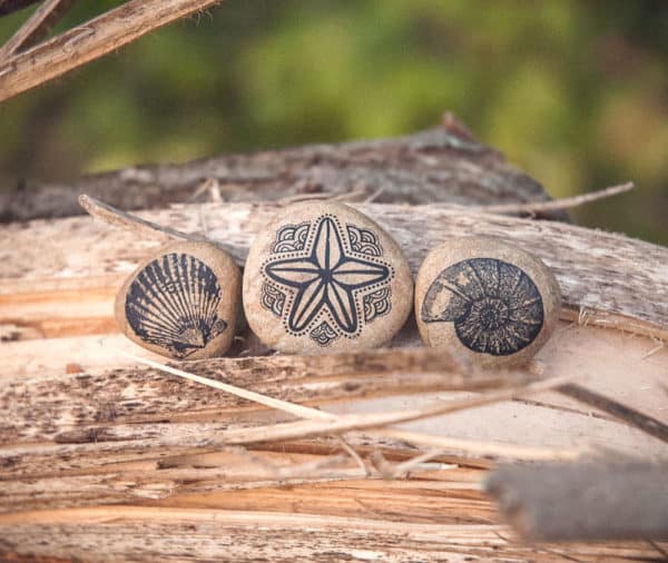 Stone Art 3 • Recycled Art • Recyclart shell