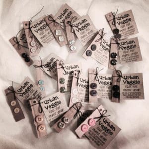 Upcycled Buttons Into Earrings 7 &bull; Upcycled Bicycle Parts