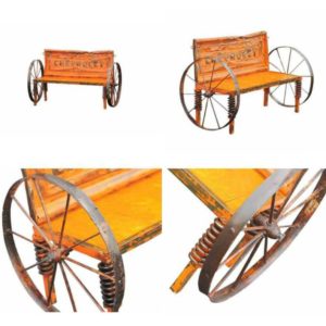 Upcycled Chevy Tailgate Outdoor Garden Bench 13 &bull; Garden Ideas