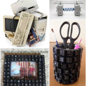 Easy Ideas to Recycled & Reuse Old Computer Parts 7 &bull; Do-It-Yourself Ideas