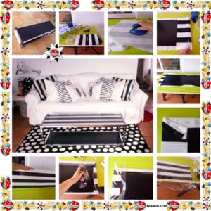 Customize A Side Table With Cloth & Plastic 5 &bull; Lamps & Lights