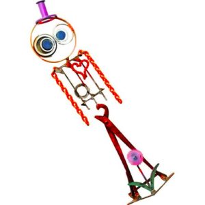 Garden Ideas Flowers Yard Scrap Metal Art 7 &bull; Garden Ideas