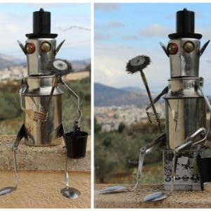 The Little Cheamney Sweaper 1 &bull; Recycled Art