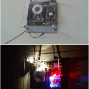 Recycled Motherboard Into Clock With Dim Arc Light 1 &bull; Accessories