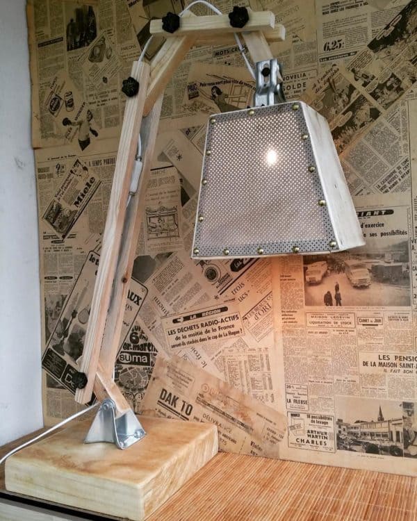 Upcycled Lamp 1 • Lamps & Lights • Recyclart recyclart.org-upcycled-lamp