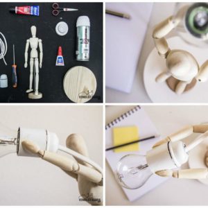 Articulated Lamp From a Woodman 1 &bull; Do-It-Yourself Ideas