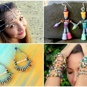 Eco Adornments Recycled From Rubbish 1 &bull; Upcycled Jewelry Ideas