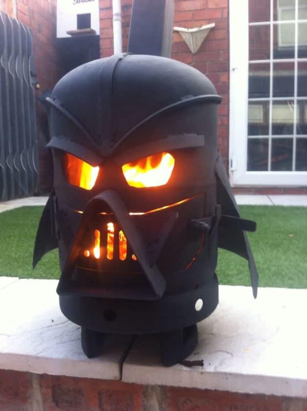 Diy Tutorial: Amazing Darth Vader Fire Pit / Log Burner 1 • Do-It-Yourself Ideas • Recyclart FY0FF7HHXQD8CK4.LARGE
