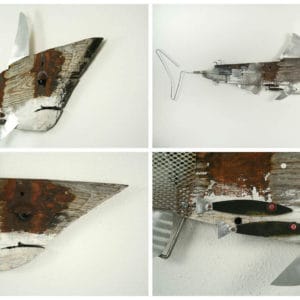 Driftwood Shark Sculpture 1 &bull; Recycled Art