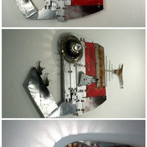 Giant Piranha 3 &bull; Recycled Art