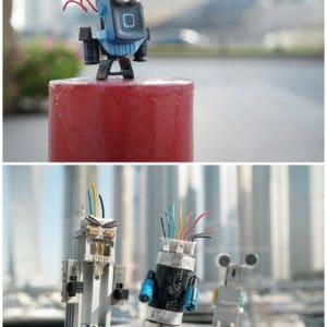 Make Art, Not Waste: Recycled Characters Out Of Electronic Waste 1 &bull; Recycled Electronic Waste