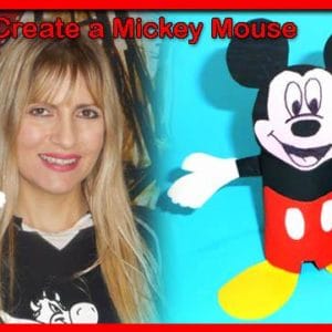 How To Create A Mickey Mouse From Toilet Paper Roll 1 &bull; Do-It-Yourself Ideas