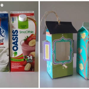 Milk & Juice Cartons Into Bird Feeders 11 &bull; Home & décor