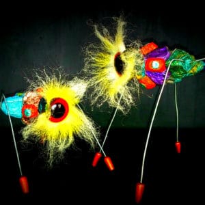 Cyclope: Recycled Art Sculpture 7 &bull; Recycled Art