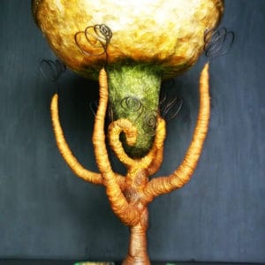 Lunaire (Monnaie Du Pape) / Lunar Sculpture 9 &bull; Recycled Art