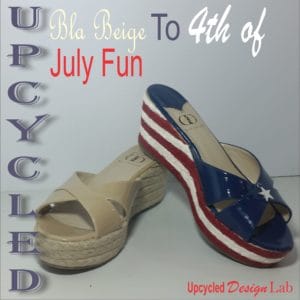 Upcycled Fourth Of July Shoe Fun 19 &bull; Upcycled Jewelry Ideas