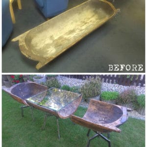 Rest In Pieces - Wood Table & Chairs 1 &bull; Wood & Organic
