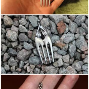 Old Forks Into Necklaces 9 &bull; Upcycled Jewelry Ideas