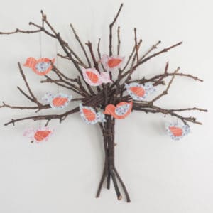 Twig Tree Wall Decor Diy 1 &bull; Home & décor