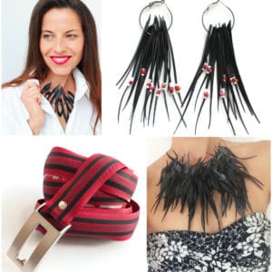 Upcycled Fashion Accessories by Laura Zabo 7 &bull; Accessories