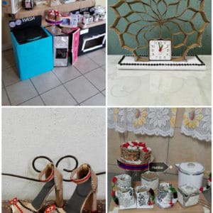 Addicted to Cardboard Crafts 1 &bull; Recycled Cardboard