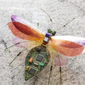 Computer Bugs 1 &bull; Recycled Electronic Waste