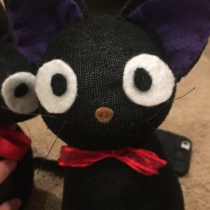 Kiki's Delivery Service Jiji Cat Plush Out of a Sock 1 &bull; Do-It-Yourself Ideas