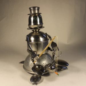 The Turtle Rider 3 &bull; Recycled Art