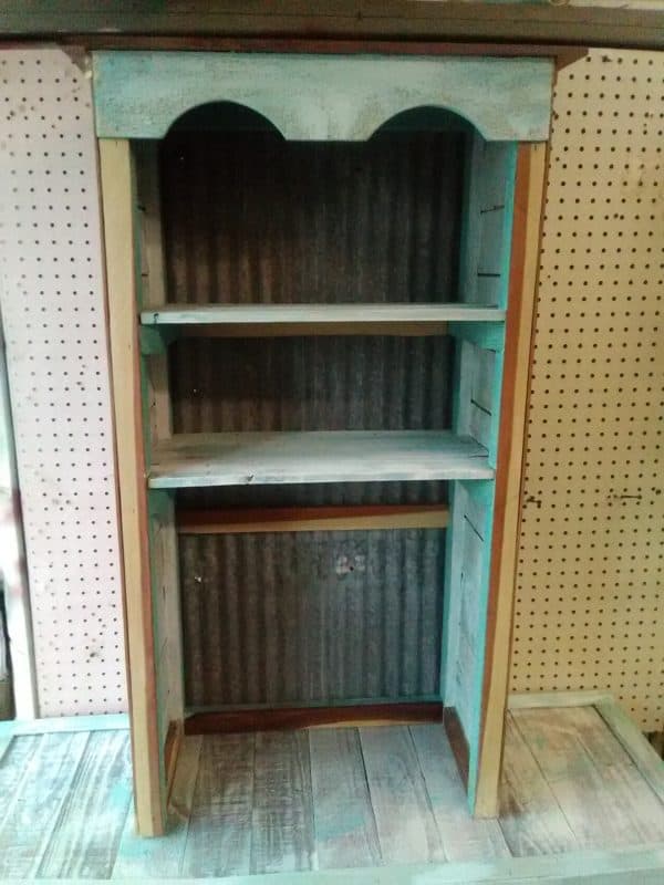 Coffee Bar & Base Cabinet From Recycled Pallets 3 &bull; Recycled Pallets