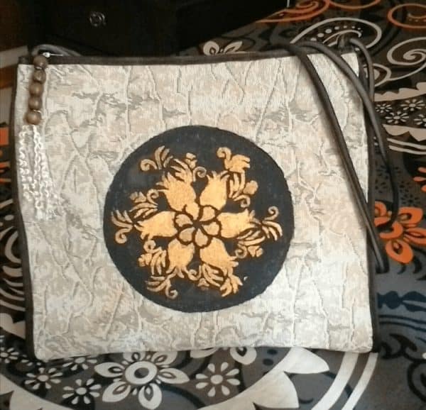 Handy Crafts Bag Made From Upcycled Sofa's Cover 3 &bull; Clothing & Accessories