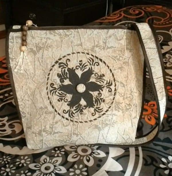 Handy Crafts Bag Made From Upcycled Sofa's Cover 7 &bull; Clothing & Accessories