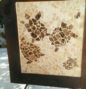 Hawaiian Style Terrific Turtle Tile Art For Indoors Or Outdoors 1 &bull; Recycled Art