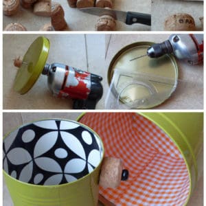 Recycling Cans Into Tiny Planters / Reciclado De Latas 1 &bull; Recycling Metal