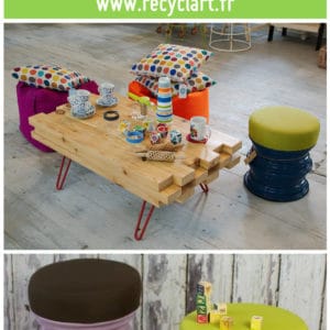 Unique Furniture Made From Recycled Rims 1 &bull; Recycled Furniture