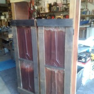 Vintage Metal Roof Shingles 9 &bull; Wood & Organic