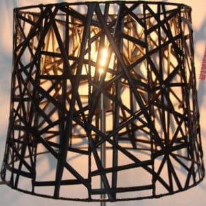 Graphic Lines Inner Tube Lamp Shades 1 &bull; Lamps & Lights