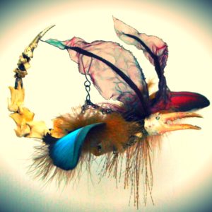 Ostéoplane Mixed Media Hanging Art 5 &bull; Recycled Art