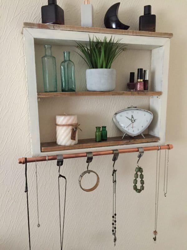 Wood Shelving Unit1