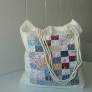 Decorative Scrap Cloth Cotton Bag Can Upcycle Memories 17 &bull; Accessories