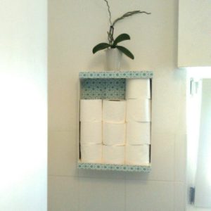Fruit Box Becomes Decorative Toilet Paper Storage 9 &bull; Accessories