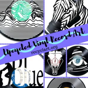 Recycled Vinyl Records Rock Your Interior Design! 1 &bull; Recycled Vinyl