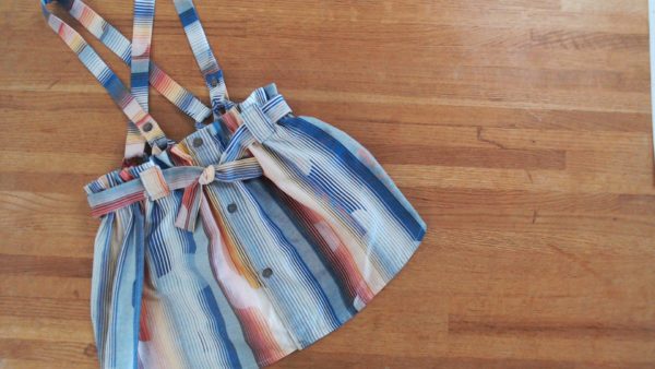 Diy Video Tutorial: Make This Suspender Skirt Using Old Shirts 11 &bull; Clothing