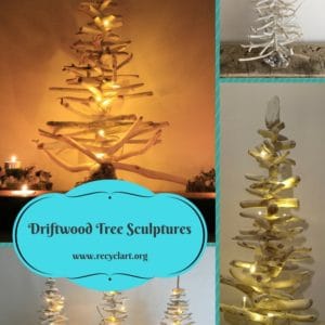 Driftwood Holiday Trees Add Natural Beauty 7 &bull; Wood & Organic