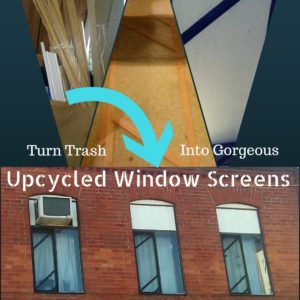 Turn Trash Into Gorgeous Window Screens! 5 &bull; Wood & Organic