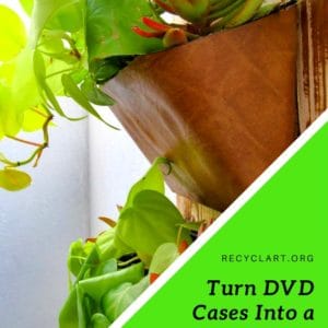 Upcycled Dvd Case Vertical Garden Great for Indoors or Outdoors 1 &bull; Garden Ideas