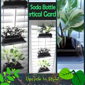Diy Video Tutorial: Upcycled Soda Bottle Vertical Garden 1 &bull; Recycled Plastic
